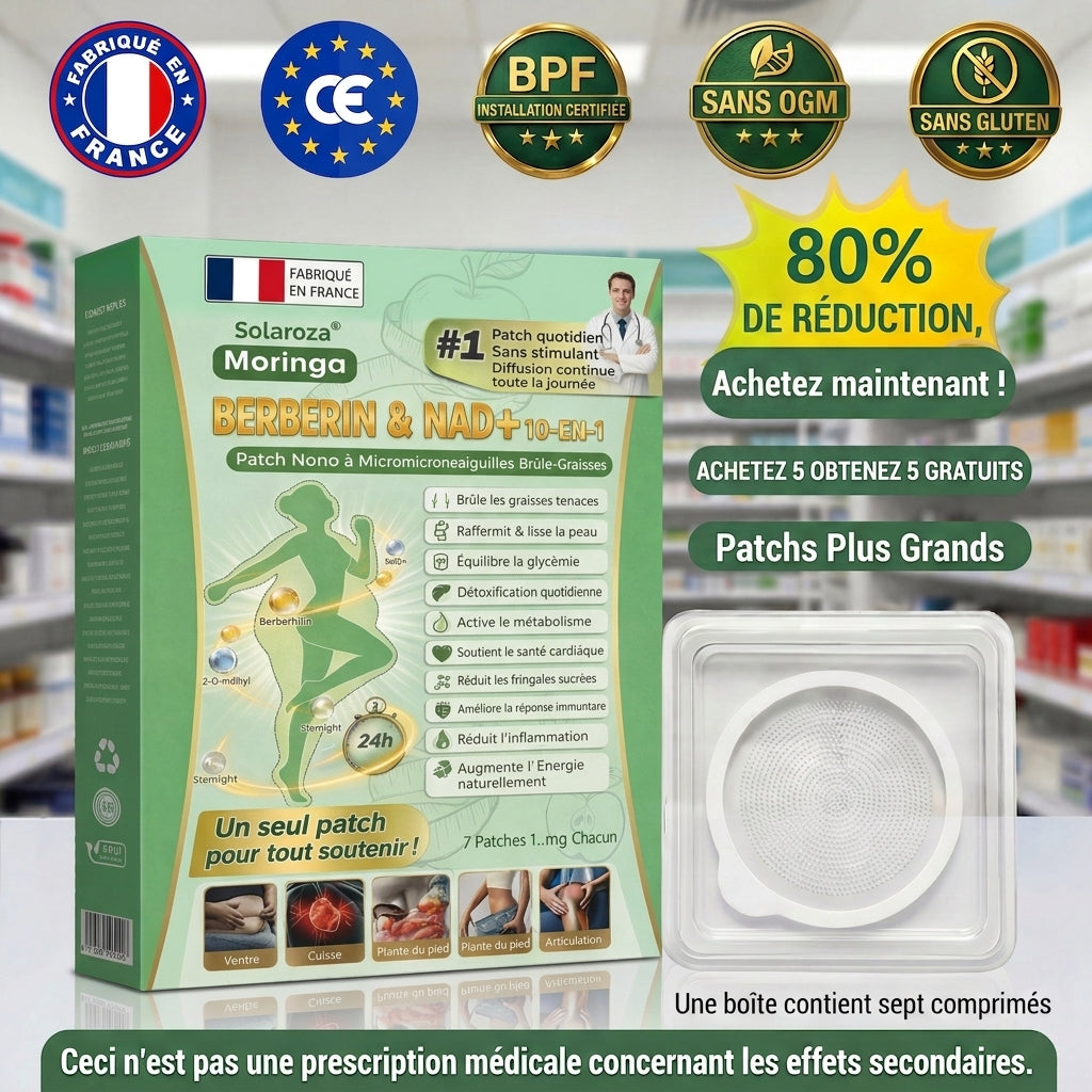 Solaroza® France | Site Officiel - La Cure Perte de Poids 10-en-1 (NAD+ & Berbérine)