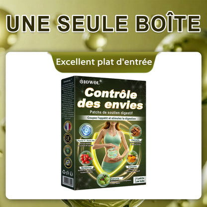IOWOL® PATCHS DE CONTRÔLE DE L'APPÉTIT ! AUCUN MÉDICAMENT & AUCUN FAIM & AUCUN COMBAT & 100% DE RÉSULTATS.