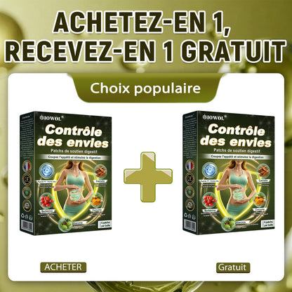 IOWOL® PATCHS DE CONTRÔLE DE L'APPÉTIT ! AUCUN MÉDICAMENT & AUCUN FAIM & AUCUN COMBAT & 100% DE RÉSULTATS.