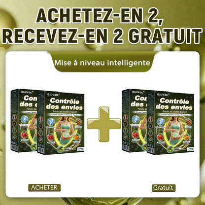 IOWOL® PATCHS DE CONTRÔLE DE L'APPÉTIT ! AUCUN MÉDICAMENT & AUCUN FAIM & AUCUN COMBAT & 100% DE RÉSULTATS.