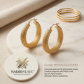 Nadirweave™ Woven Hoop Earrings