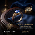 Nadirweave™ Birthstone Solitaire Ring