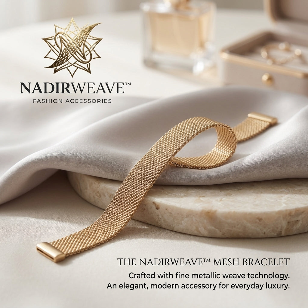 Nadirweave™ Delicate Chain Tennis Bracelet