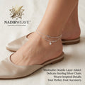 Nadirweave™ Double-Layered Anklet