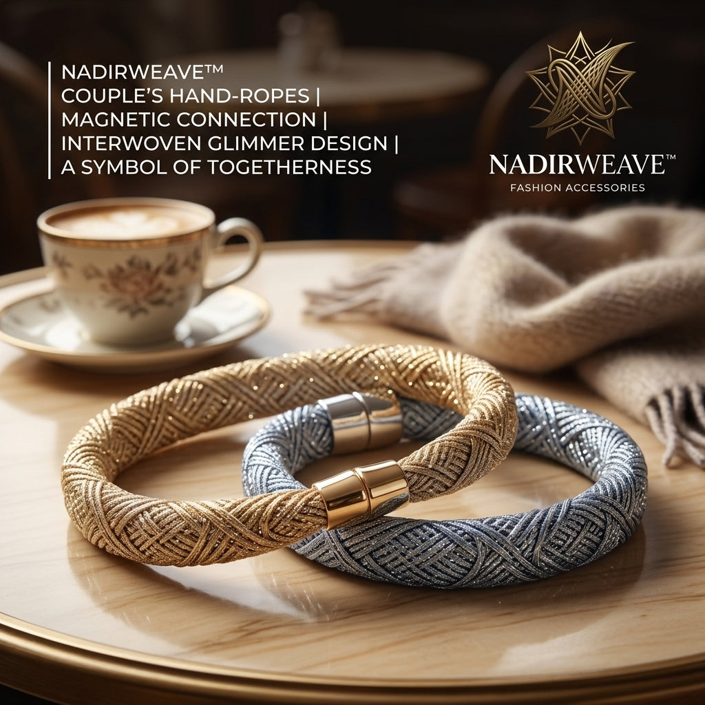 Nadirweave™ Magnetic Couple Bracelets