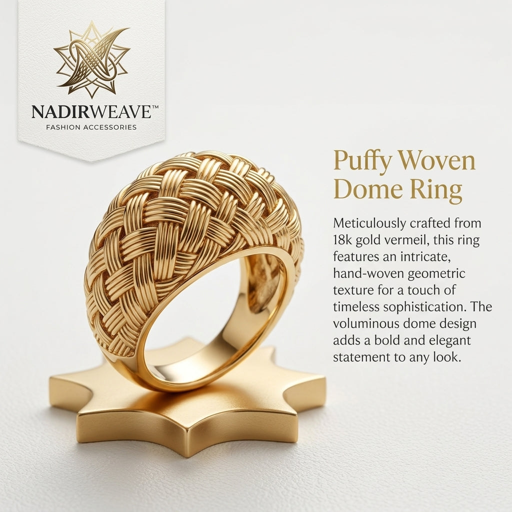 Nadirweave™ Chunky Twisted Dome Ring