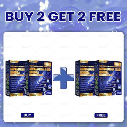 IOWOL® NIGHT-TIME FAT BURNING PATCHES! ZERO PILLS & ZERO WASTE & ZERO STRUGGLE & 100% RESULTS.