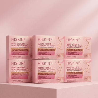 HISKIN® 👩‍⚕️ Patch Ciblé Avancé à Nano Micro-Aiguilles pour le Rehaussement de la Poitrine